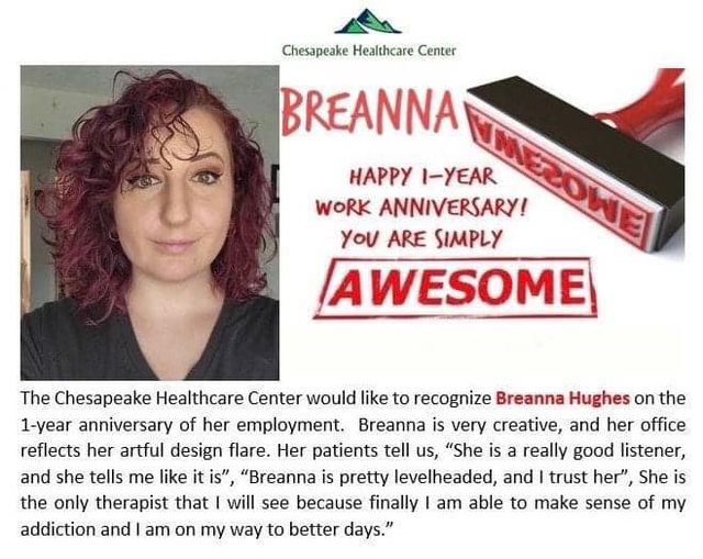 Celebrating Breanna’s 1-Year Work Anniversary
